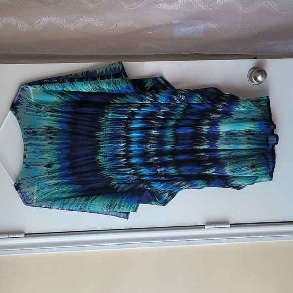 INC International Concepts Top Flare Arms Size Medium - Picture 2 of 4